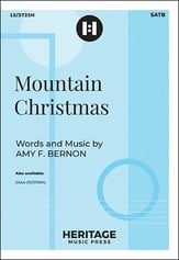 Mountain Christmas SATB choral sheet music cover